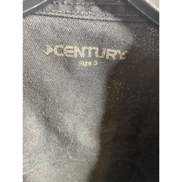 CENTURY UNIFORMS MEN'S BLACK BELT CLUB MARTIAL ARTS JACKET SZ 3/S - Picture 5 of 7